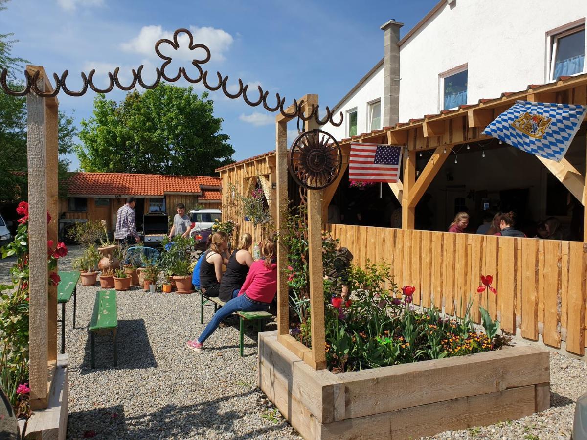 Chrom Ranch Reiterhof Panzió Memmingen Kültér fotó