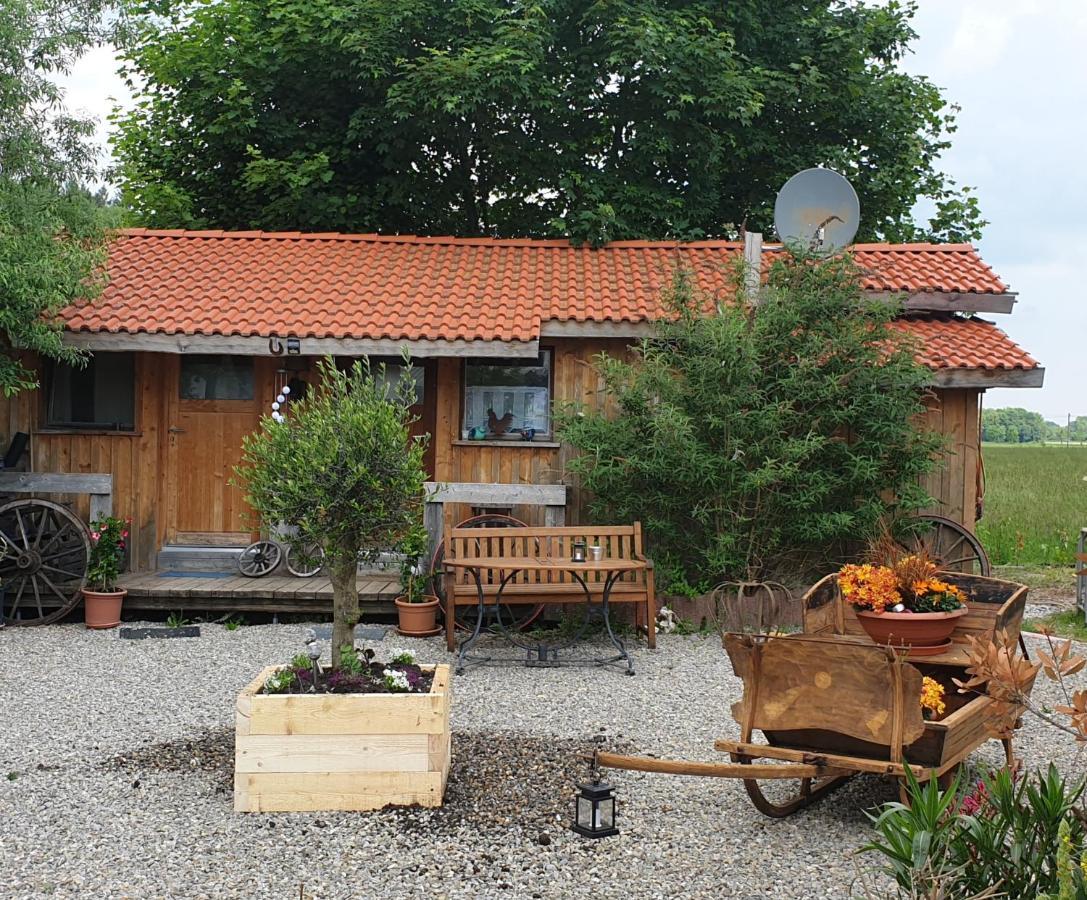 Chrom Ranch Reiterhof Panzió Memmingen Kültér fotó